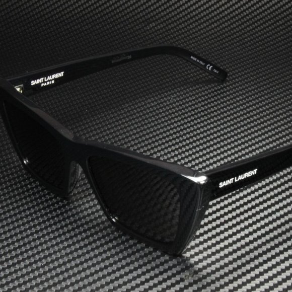 Saint Laurent Women's Black and Grey Sunglasses! - Picture 1 of 4